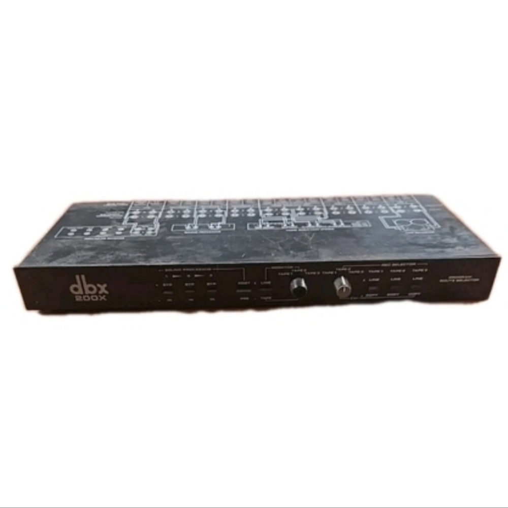 dbx 200X Black Professional Audio Processor
